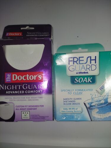 Doctors Night Gaurd Advanced Comfort With Freash Guard Soak - Picture 1 of 4