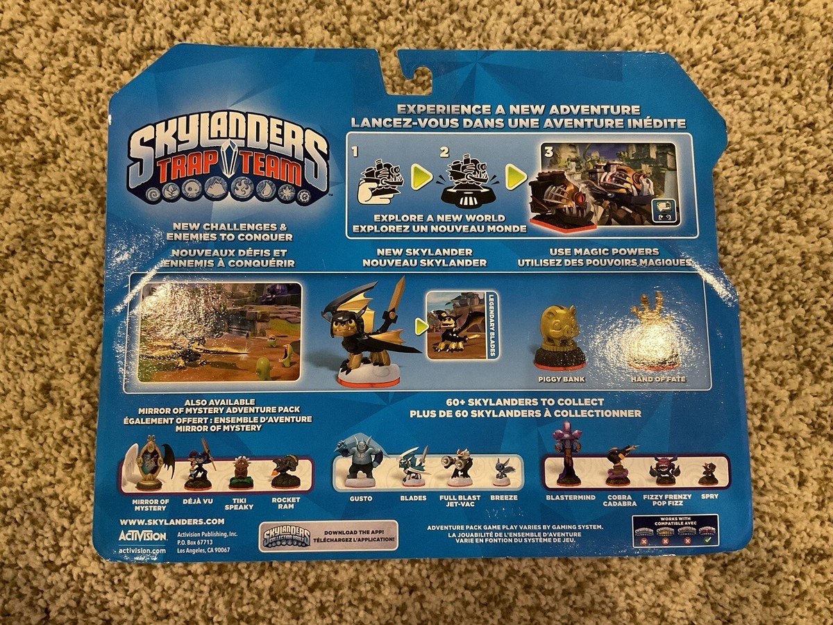 Skylanders Trap Team Legendary Adventure Pack Blades Nightmare