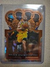 Stephen Curry 2021-22 Panini Crown Royale Basketball Bronze Cracked Ice