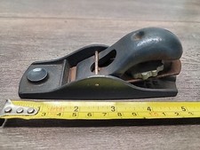 Vtg Small Unbranded 5" Hand Plane All Metal Made in USA