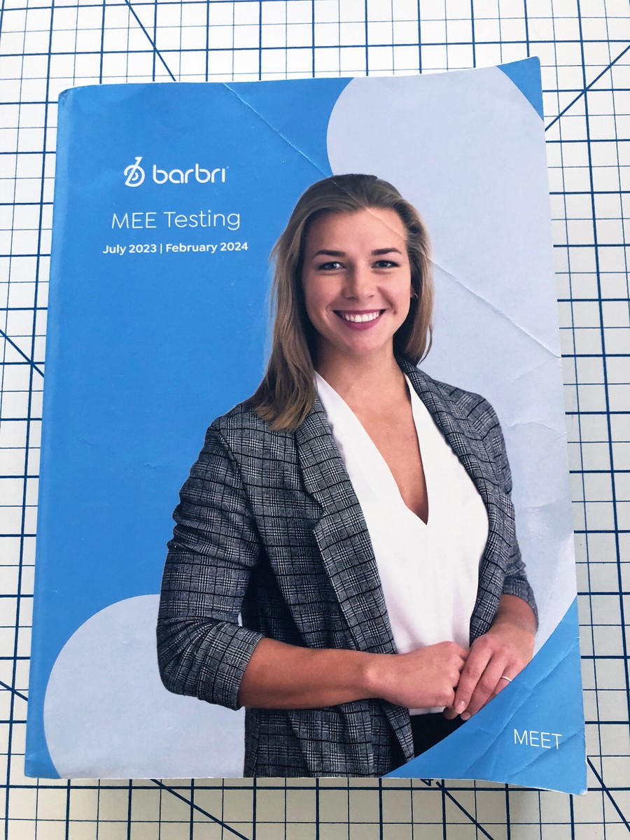 2023 - 2024 Barbri Uniform Bar Exam Review MEE Testing - UBE