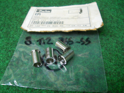 Parker CPI  8 TIZ .375-SS Stainless A-LOK Compression Tube End Insert Lot of 4