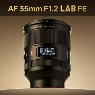 VILTROX AF 35mm LAB FE Auto Focus Full Frame Lens for