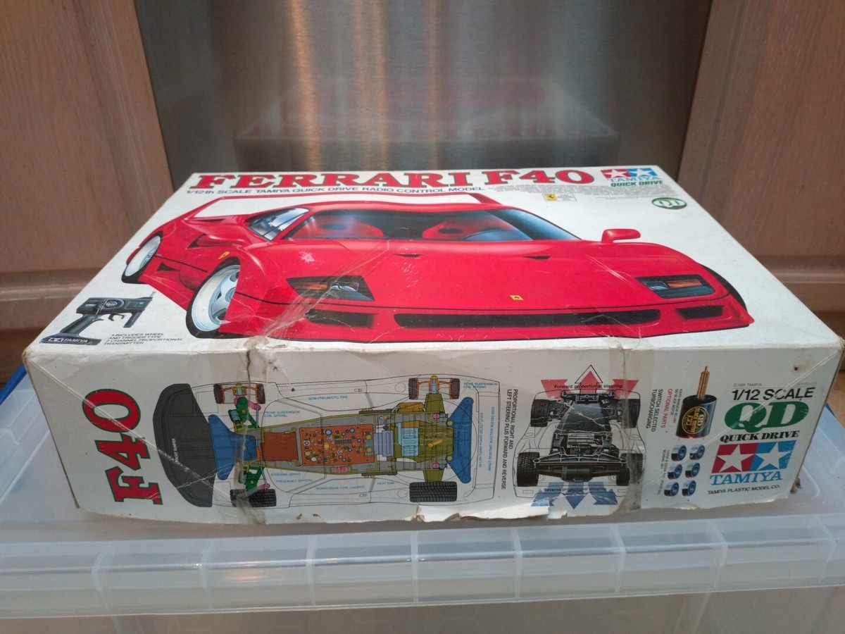 Tamiya Ferrari F40 Item 46015 Original 1:12 Scale Model Quick