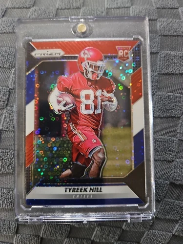 2016 Tyreek Hill Red White Blue Prizm Rookie Card #296
