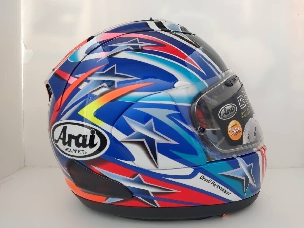 2003 ARAI RX7X Nakano Red M Size (57-58CM) Shinya Nakano 2003 ARAI RX7X Nakano Red M Size (57-58CM) Shinya Nakano