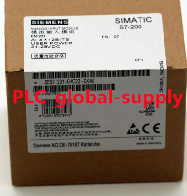 SIEMENS | 6ES7231-0HC22-0XA0 | Analog Input Module Import,SIEMENS
