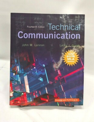Technical Communication, MLA Update (14th Edition), Minor Cover Damage