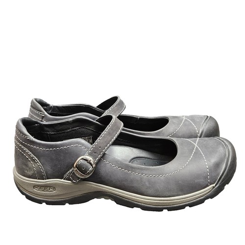 Keen Presidio Mary Jane Shoes 9 WIDE Brown Leather Comfort  display picture 1
