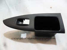 Honda Stream 1.7 00-06 D17 RH OSR rear door card bin pocket switch surround