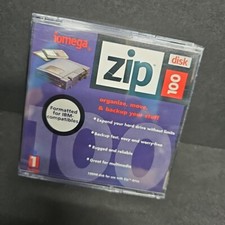 Iomega ZIP 100 disks formatted