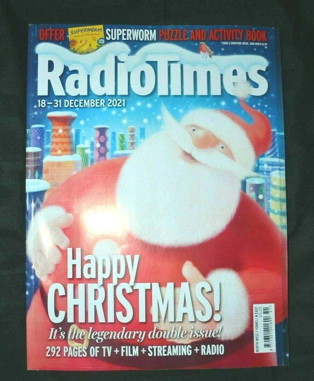 Radio Times Magazine 18/12/21 December 18th 2021 Christmas Special Double Issue