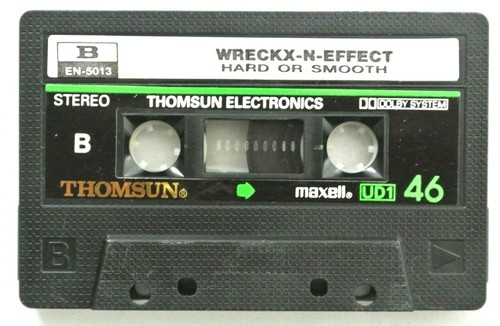 Wreckx-N-Effect Hard or Smooth Cassette Tape 1992 - Afbeelding 3 van 4