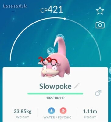   SHINY 2020 SUNGLASSES SLOWPOKE!!!   Pokemon Trade GO Instant Super Rare Last 1