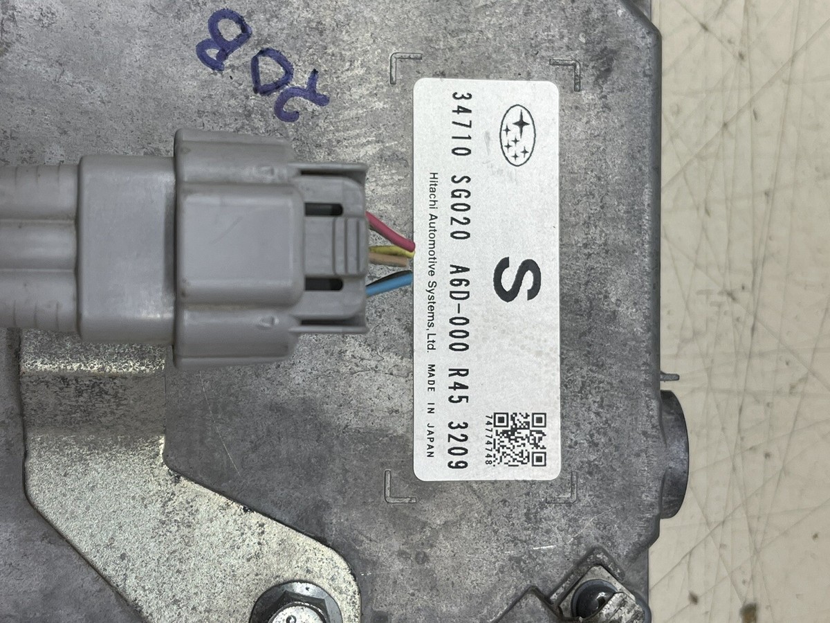 Chassis ECM Electric Power Steering Fits 14-16 FORESTER 34710