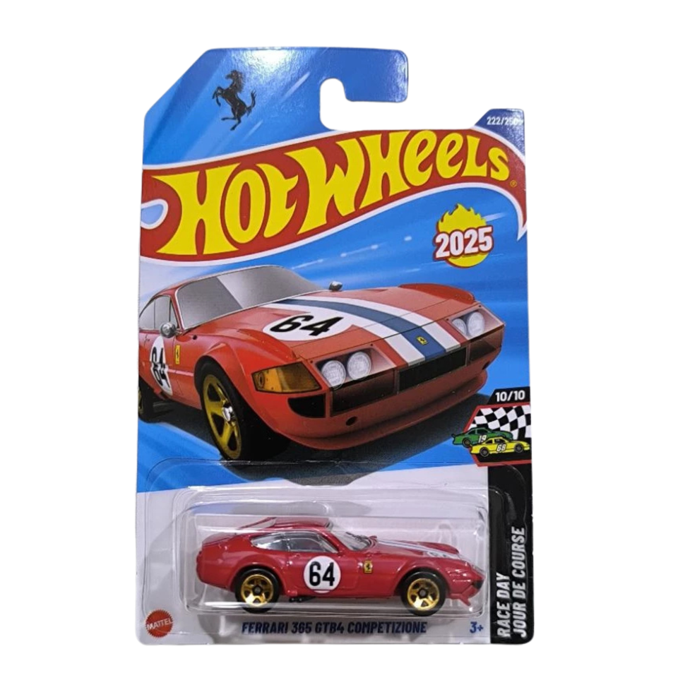 ホットウィール Ferrari 365 GTB/4 1/18 未開封 2025 Hot Wheels Mainline Case L Ferrari 365 GTB4