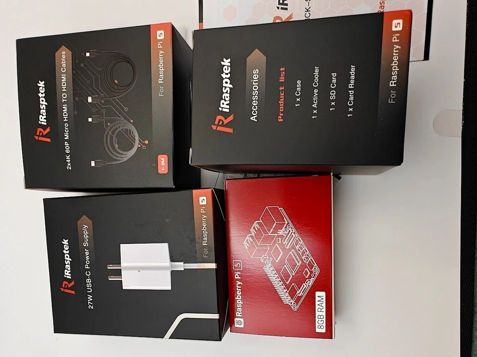 NEW! kit for Raspberry PI 5 Linux Pre install version 8GB RAM 128GB ROM - Image 2 of 3