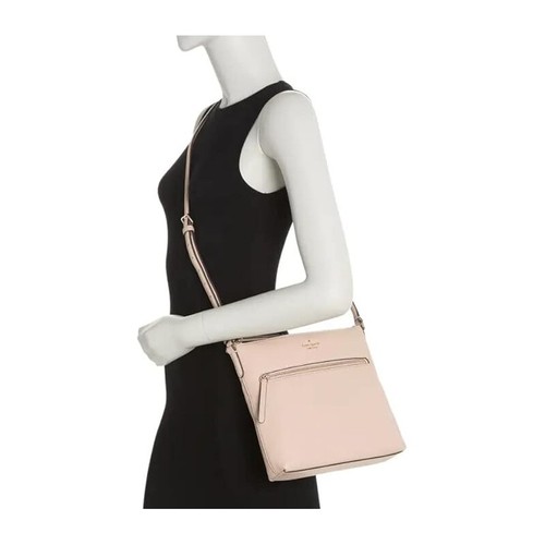 Kate Spade Jackson Leather Crossbody – Warm Beige - Foto 5 di 8