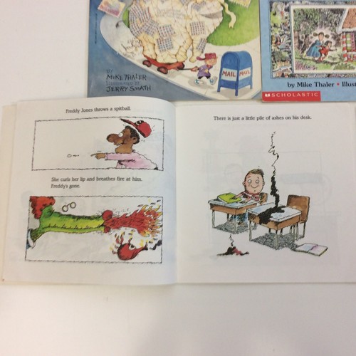 Jared Lee Mike Thaler Black Lagoon Old Lady Kindergarten 1st Grade 8 Book Lot - Imagen 2 de 4