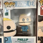 funko pop vinyl south park phillip figure #12 multicolor television collection