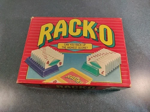 RACKO Card Game By Parker Brothers - Vintage 1992 - Complete