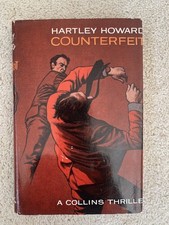 Counterfeit by Hartley Howard HB 1966 Vintage Crime Fiction