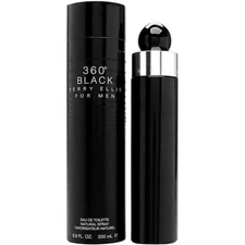 360 BLACK by Perry Ellis Cologne for Men EDT 6.7 / 6.8 oz New In Box