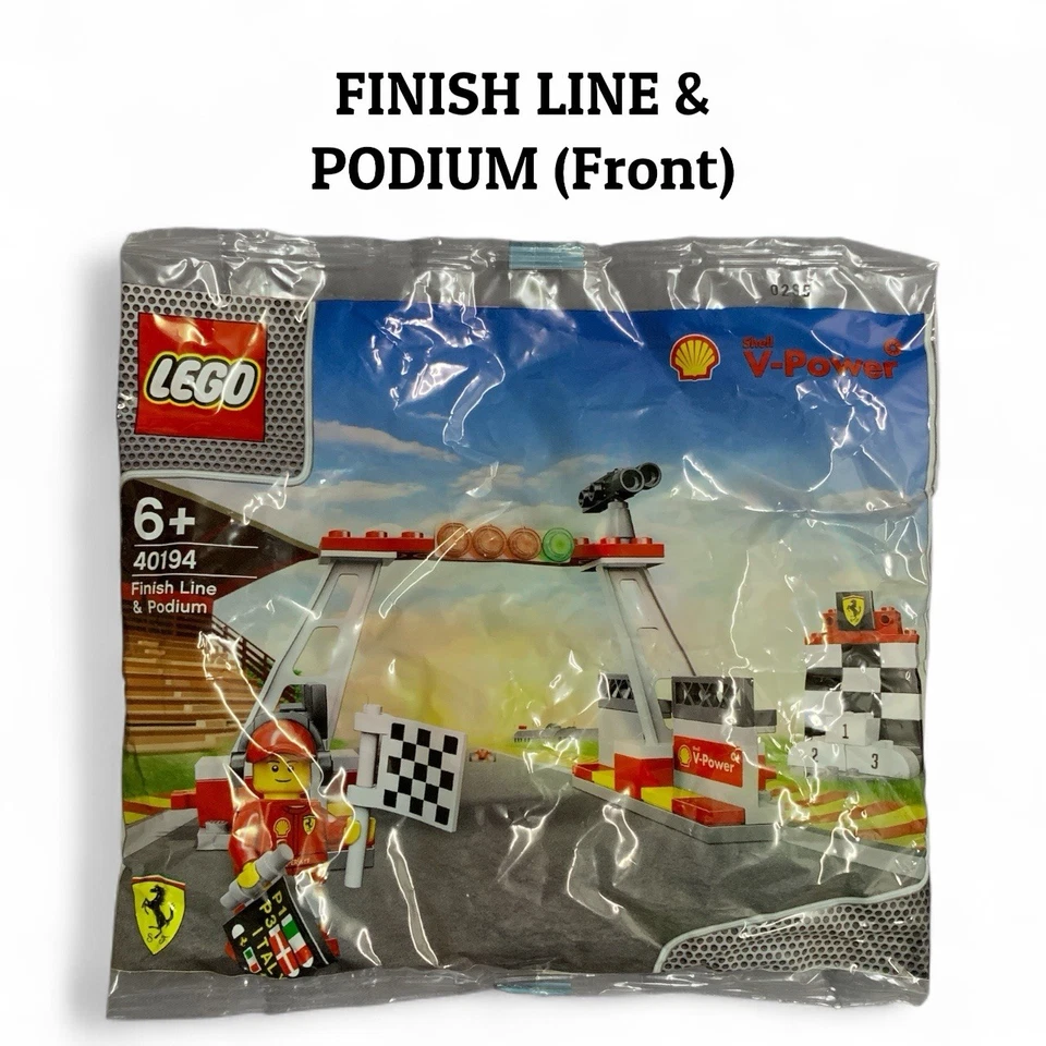 Limited Edition Shell x LEGO x Ferrari Set of 6 Pcs (FREE SHELL TANKER) - Image 4 of 4