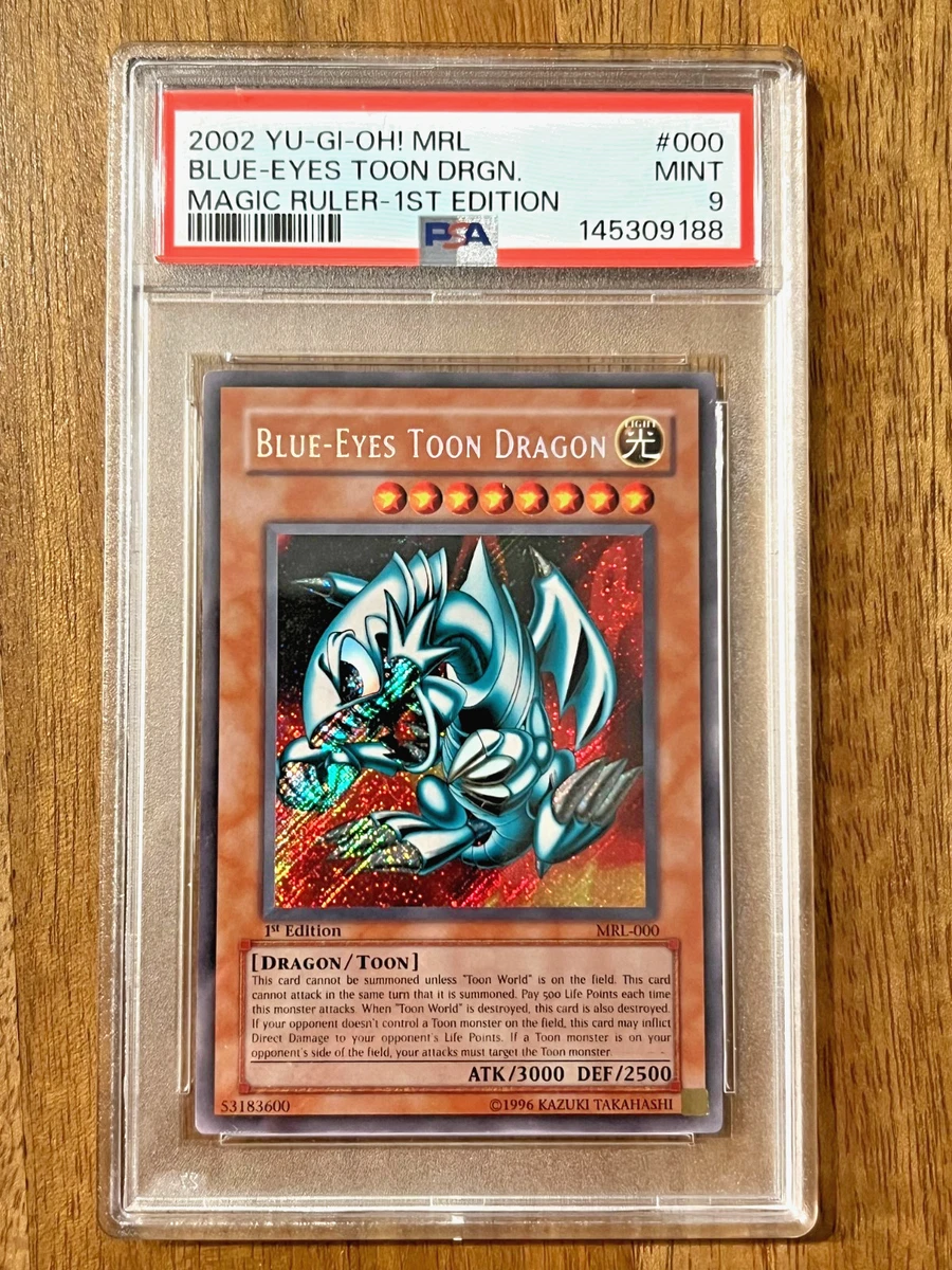 Blue-Eyes Toon Dragon MRL-000 Magic Ruler for sale | eBay