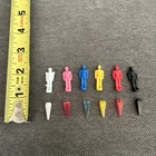 Complete Vintage Power Rangers Thunder Zord Mini Figure and Crystal Set
