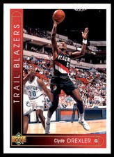 Clyde Drexler 1993-94 Upper Deck #90 Trail Blazers NBA READ FREE SHIPPING