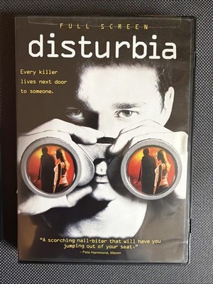 Disturbia (DVD, 2007, Full Frame Sensormatic)