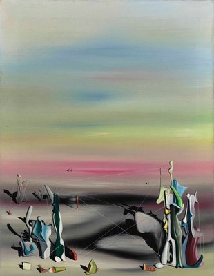 Yves Tanguy La Lumiere Solitude Kunstdruck Poster Wanddeko elegante Funktion Inte