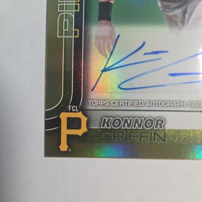 2025 Topps Pro Debut - Konnor Griffin #PD-32 Gold Foil Autographs 