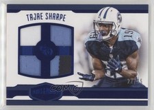 2016 Panini Plates & Patches Rookie Quad Jerseys Blue 22/25 Tajae Sharpe 0af