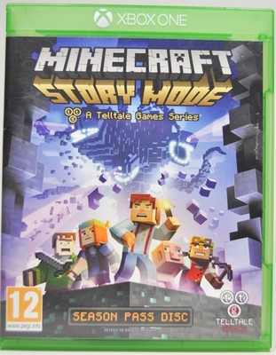 Microsoft XBox One - Minecraft: Story Mode - Telltale Games - Season Pass Disc