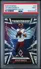 2025 PANINI PHOENIX THUNDERBIRDS WAVE #50 JAYDEN DANIELS 221/299 PSA 9