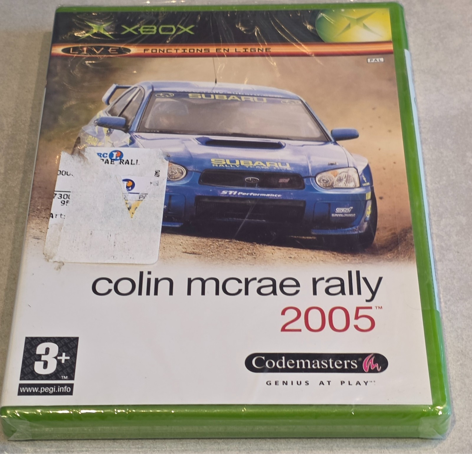 COLIN MCRAE RALLY 2005 MICROSOFT XBOX