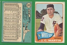 1965 Topps Baseball ~~~ J.C. MARTIN ~~~ No. 382 ~~~ FREE S/H