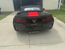 Pinckney Michigan 2019 Black Corvette
