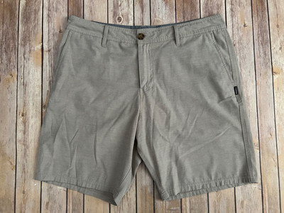 O'Neill Hybrid Hyperfreak Pro Stretch Hyperdry Shorts Tan Men s Size 36