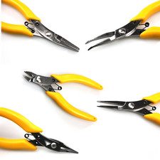 Stainless Steel Hobby Pliers and Cutters - Flat Nose