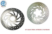 Satz Bremsscheiben Vorne UND Hinten Aprilia Scarabeo GT 200 2001 2006