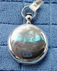 Sterling silver 3.8 ounce Waltham antique pocket watch case 18s key wind