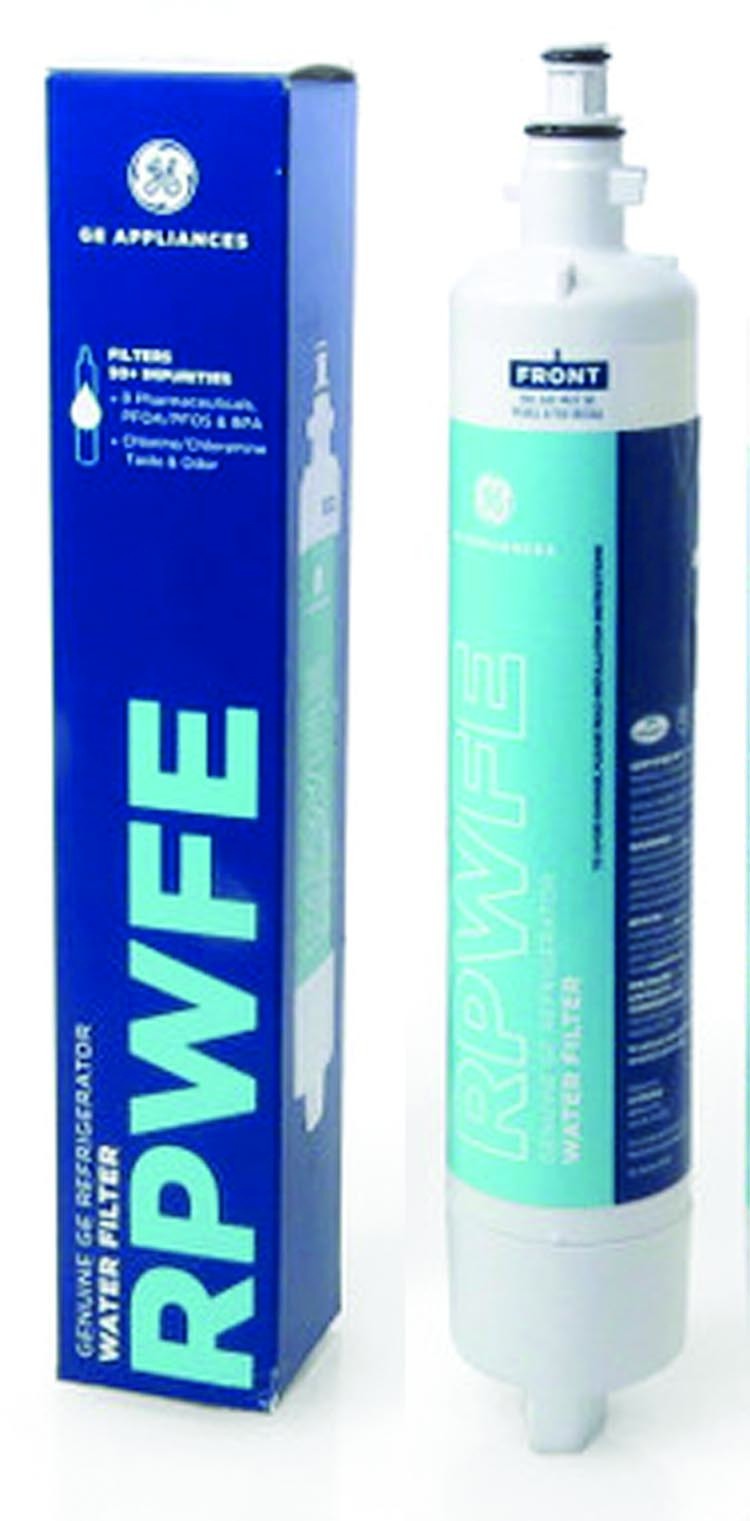 GE RPWFE&trade; Refrigerator Water Filter, Genuine Replacement F