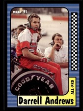 Darrell Andrews 1991 Maxx #207 Junior Johnson & Associates