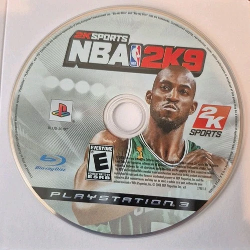 2k sports NBA 2K9 (Sony PlayStation 3 PS3, 2008) DISC ONLY, NO USPS TRACKING