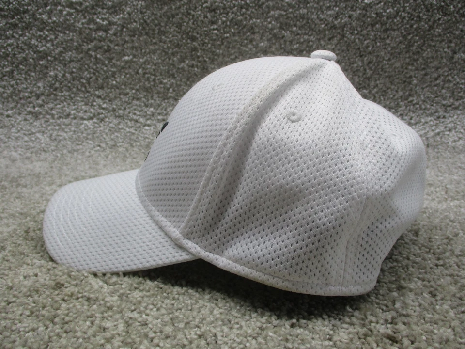 Adidas шляпа крышка резинке мужской L/XL белая сетка трилистник вышитые оригиналы A-FLEX - Изображение 4 из 4