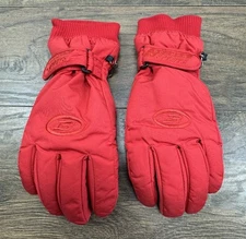 Bogner Ski Gloves Mittens Ladies Large Red Winter