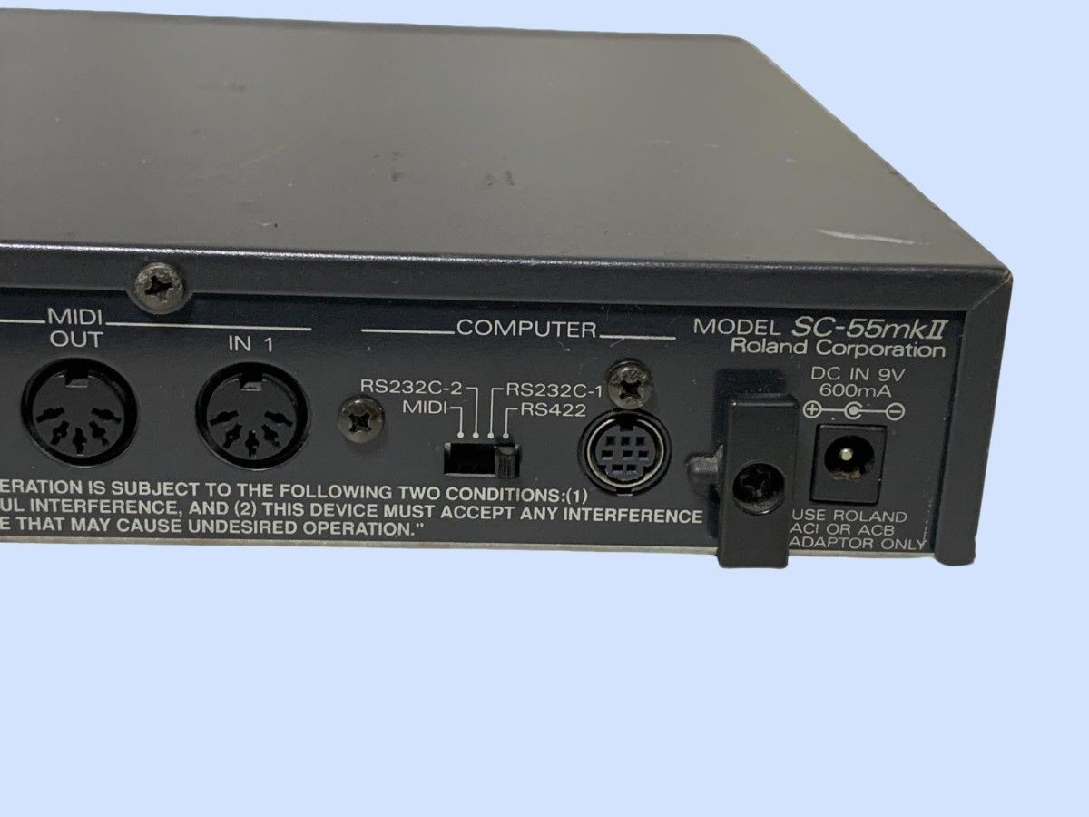 Roland Sc-55 MKII Sc55 Sound Canvas Module Worldwide 170215